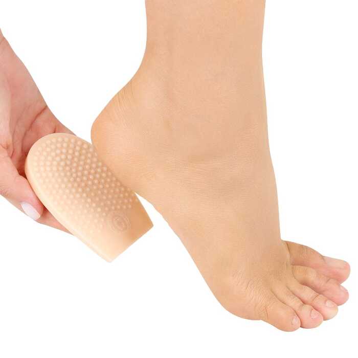 Calcanheira De Silicone Com Pontos De Estímulo - Ortho Pauher 