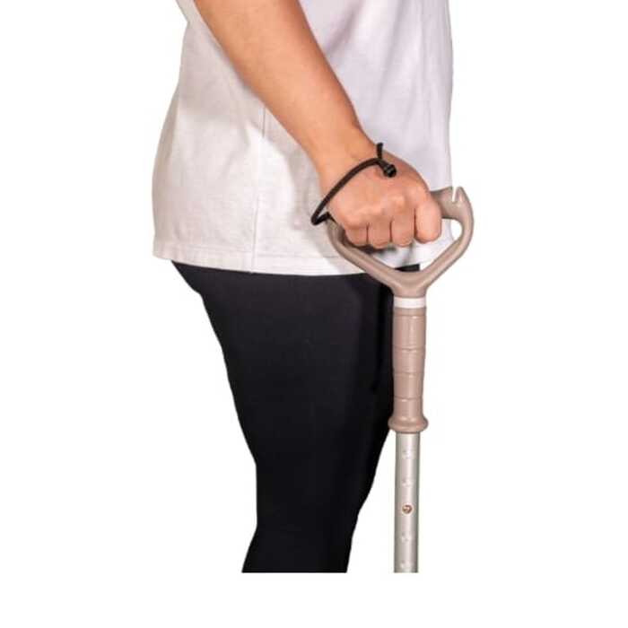 Bengala Fixa Com Apoio (Marrom) - Mercur 