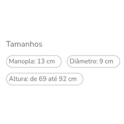 Bengala Tipo T (Grafite) - Hidrolight 