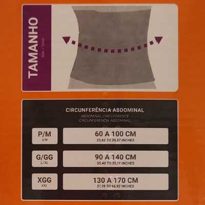 Faixa Elástica Para Colostomia (4 Painéis) - Hidrolight 