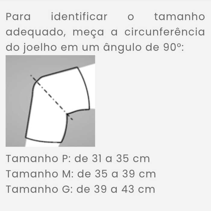 Joelheira Elástica - Mercur 