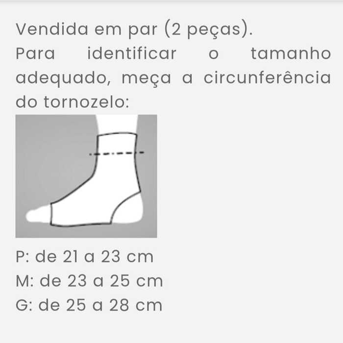 Tornozeleira Elástica - Mercur 