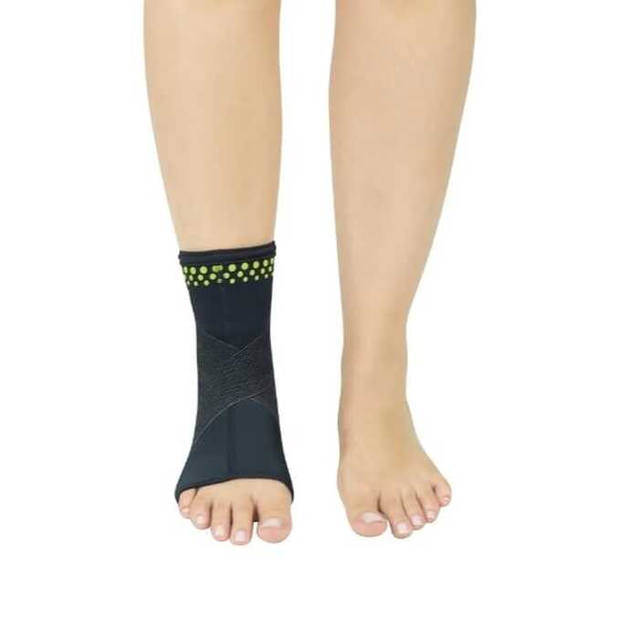 Tornozeleira De Termocompressão Com Cintas Cruzadas - Mercur