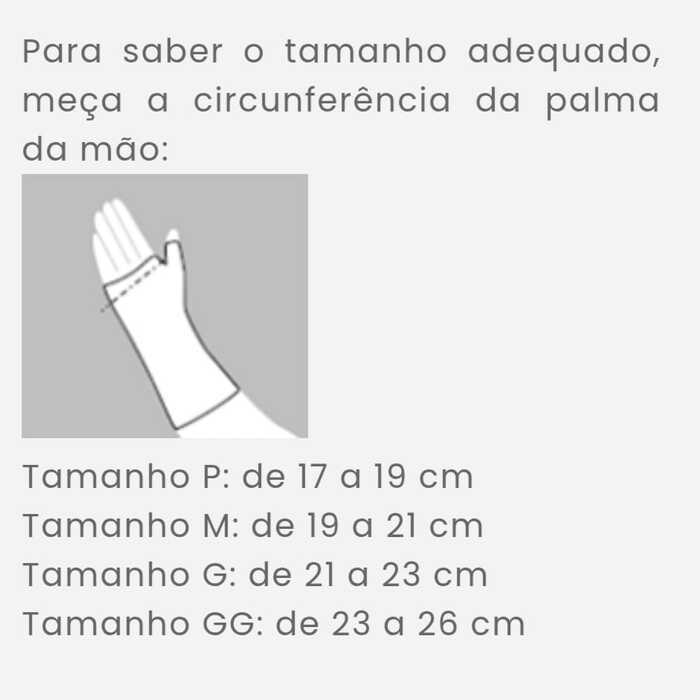 Tala Para Punho E Polegar (Esquerda) - Mercur 