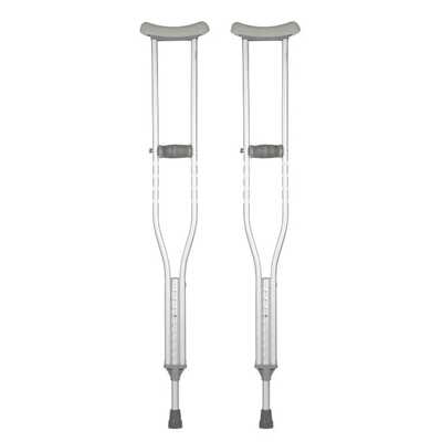 Muleta Auxiliar De Alumínio (M) (1,57 A 1,78m) - Mercur  