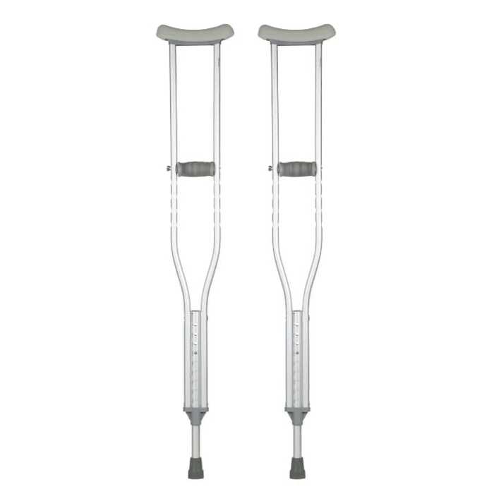 Muleta Auxiliar De Alumínio (M) (1,57 A 1,78m) - Mercur  