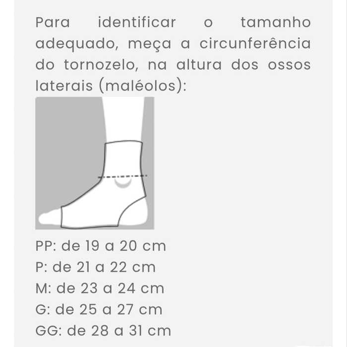 Tornozeleira Esporte - Mercur 