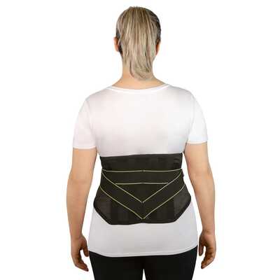 Cinta Lombar Com Hastes E Ajuste Duplo - Mercur 