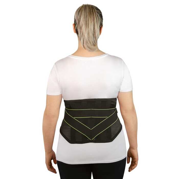 Cinta Lombar Com Hastes E Ajuste Duplo - Mercur 