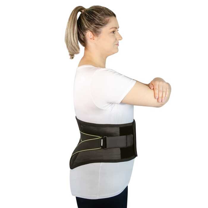 Cinta Lombar Com Hastes E Ajuste Duplo - Mercur 