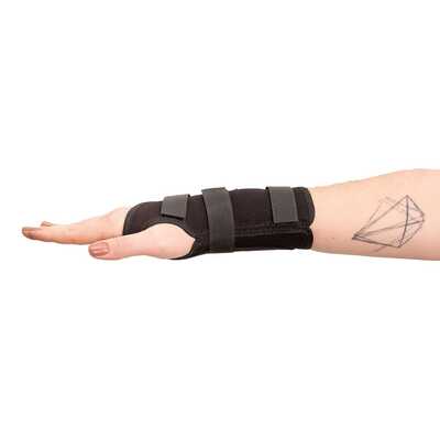 Órtese (Tala) Curta Para Punho (Mão Direita) - Mercur
