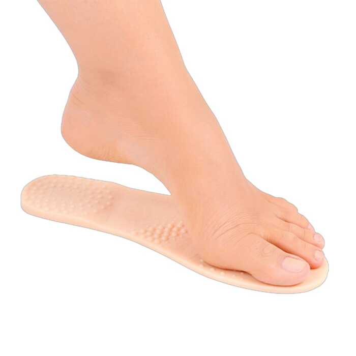 Palmilha De Silicone Com Pontos De Estímulo - Ortho Pauher 