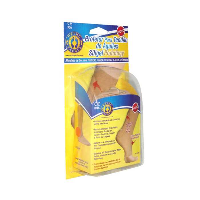 Protetor Para Tendão De Aquiles Siligel Podology - Ortho Pauher 
