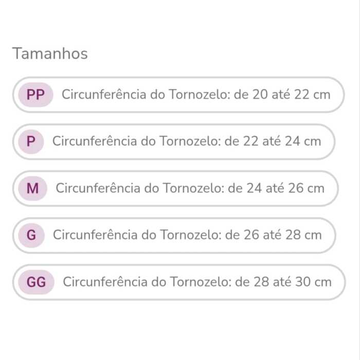 Tornozeleira Longa - Hidrolight