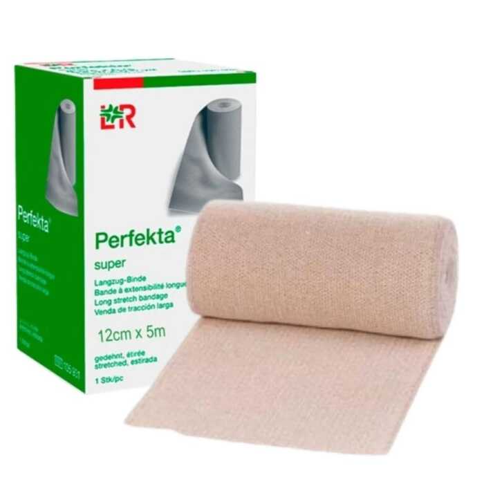 Atadura De Longa Elasticidade Perfekta Super (12cm x 5m ) - Venosan 