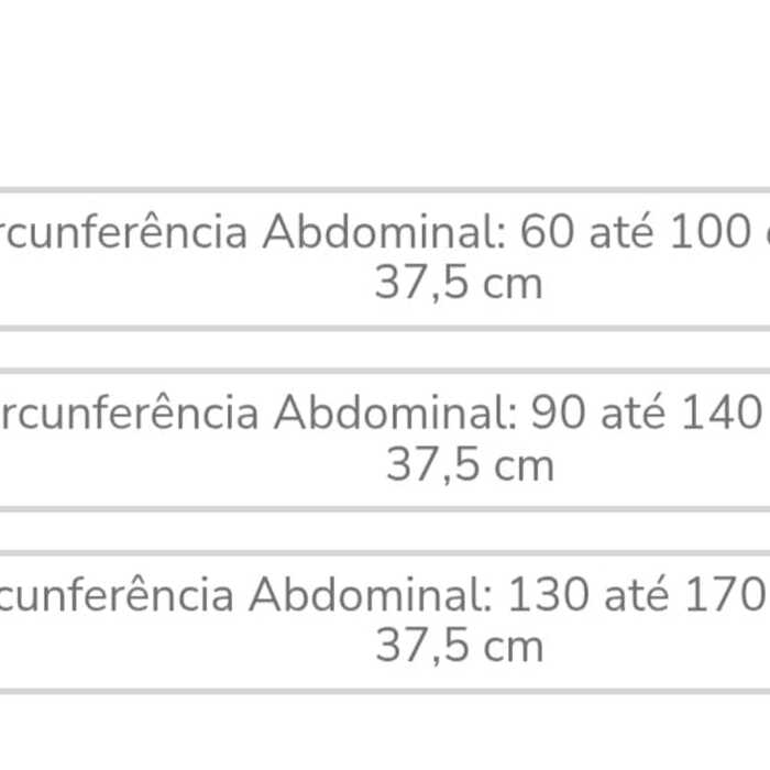Faixa Elástica Para Colostomia (3 Painéis) - Hidrolight 