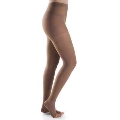 Meia Calça De Compressão - Sigvaris 20-30 mmhg (Média Compressão) Dynaven Basic - Ponteira Aberta 