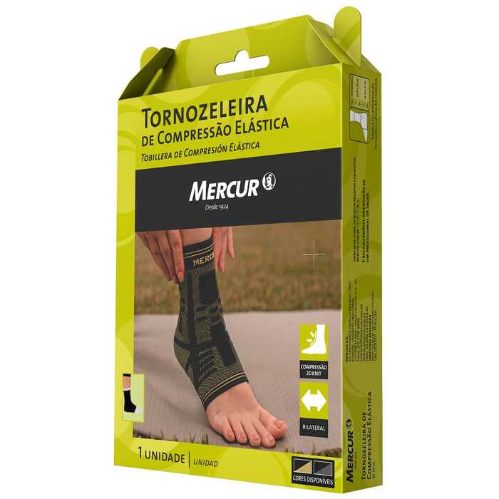 Tornozeleira De Compressão Elástica - Mercur 
