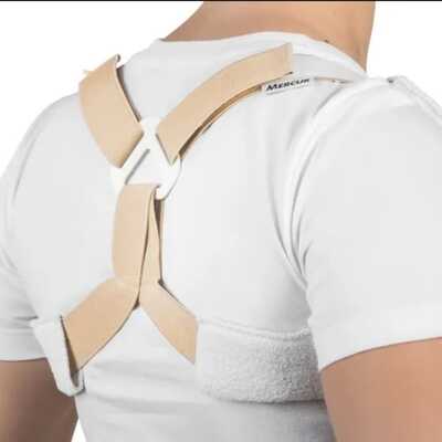 Corretor Postural Elástico Em Oito - Mercur 