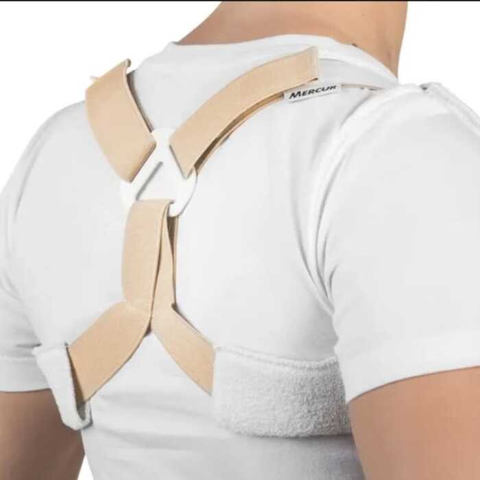 Corretor Postural Elástico Em Oito - Mercur 