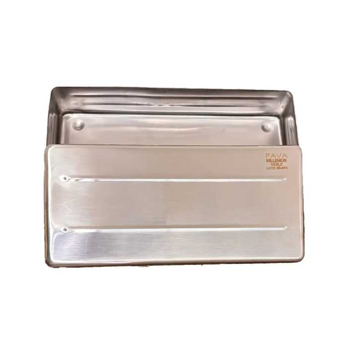 Estojo Inox Millenium 26x 12x 06 cm - Fava
