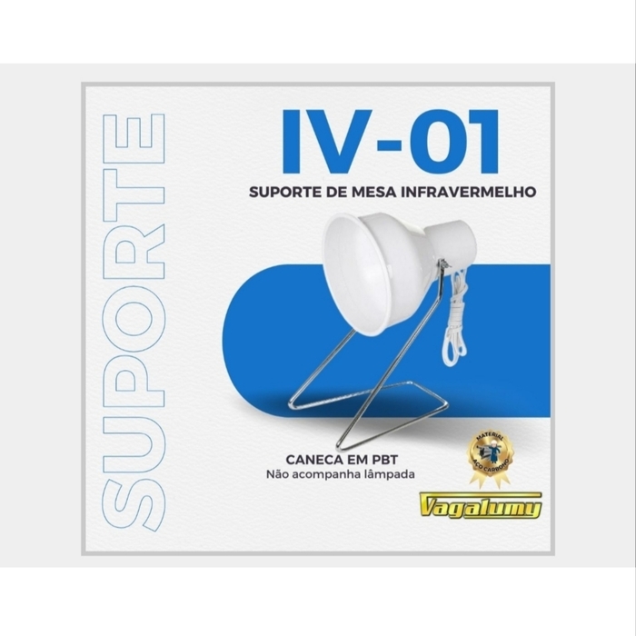 Suporte De Mesa Para Lâmpada IV-01 - Vagalumy 