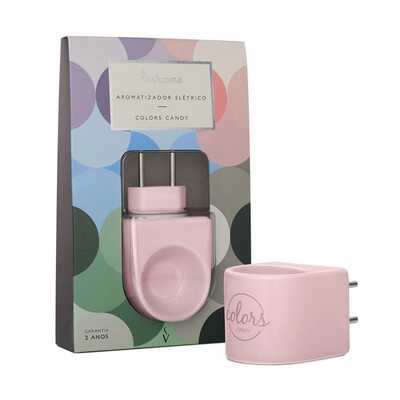 Aromatizador Elétrico Bivolt Rosa - Via Aroma 