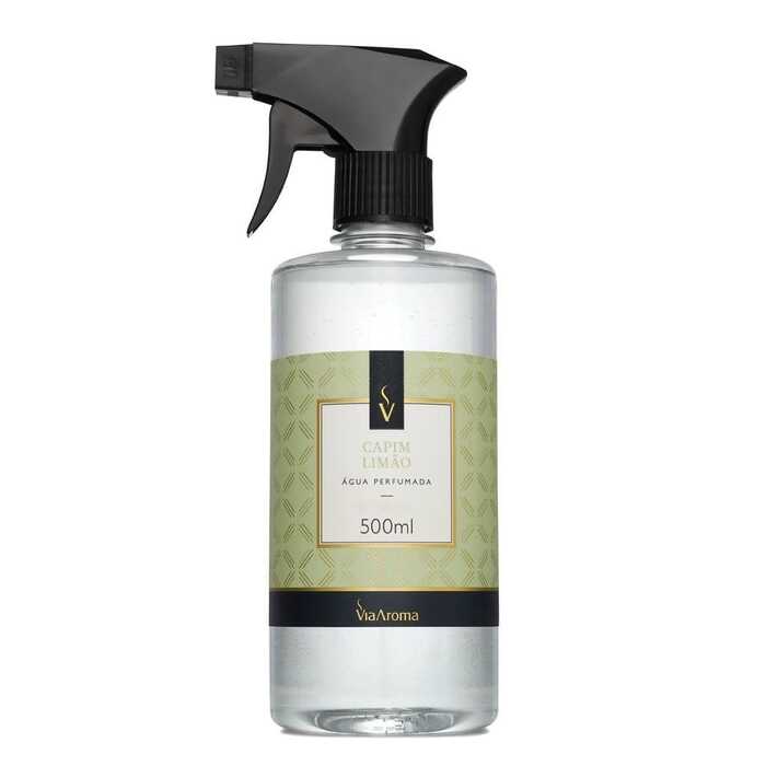 Água Perfumada Capim Limão - Via Aroma 