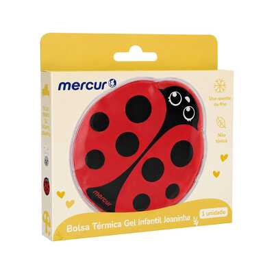 Bolsa Térmica Gel Infantil Joaninha - Mercur 
