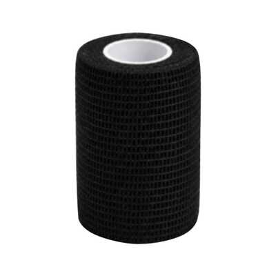 Bandagem Elástica Autoaderente (Preto) 7,5 x 450cm - Bioland